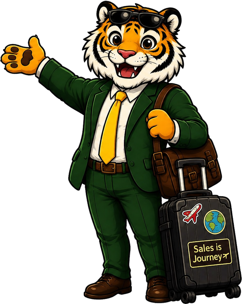 LikeTiger公式キャラクター らい太くんがご案内します