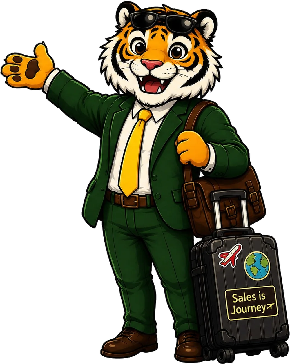 LikeTiger公式キャラクター らい太くんがご案内します